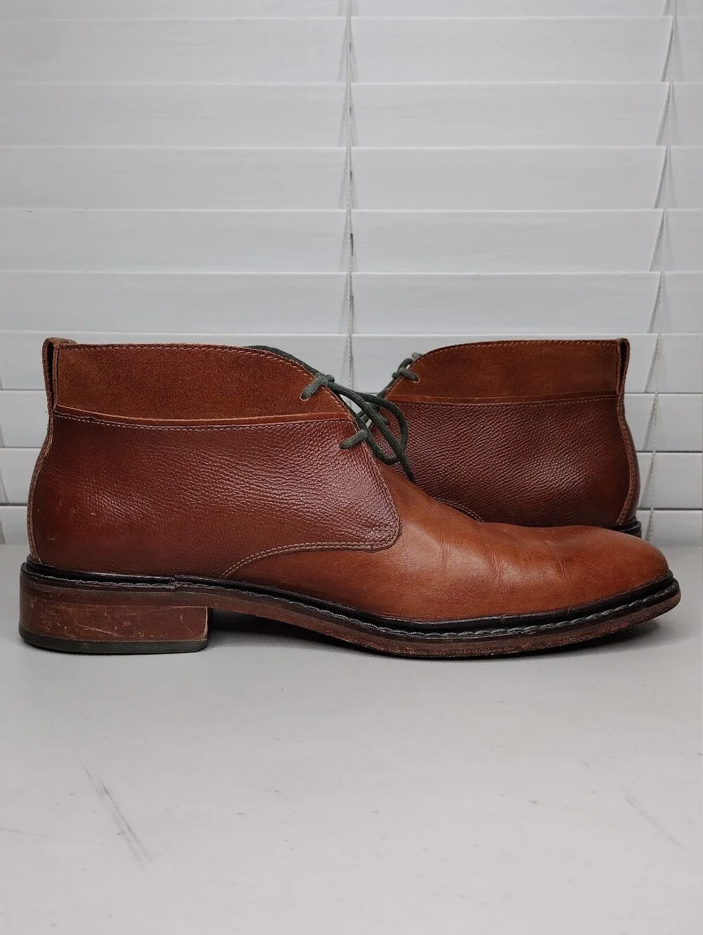 Cole Haan Colton Leather Brown Career Lace-Up Chukka Boots Men's Sz 11 M
